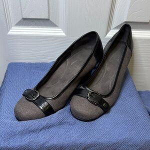 Aerosoles Black and Gray Women's pumps